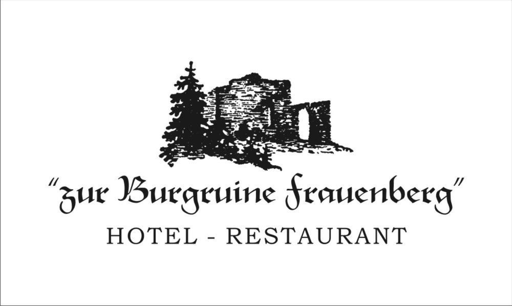 Hotel Zur Burgruine Frauenberg Ebsdorfergrund Exterior foto
